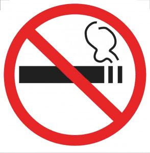 знак о запрете курения